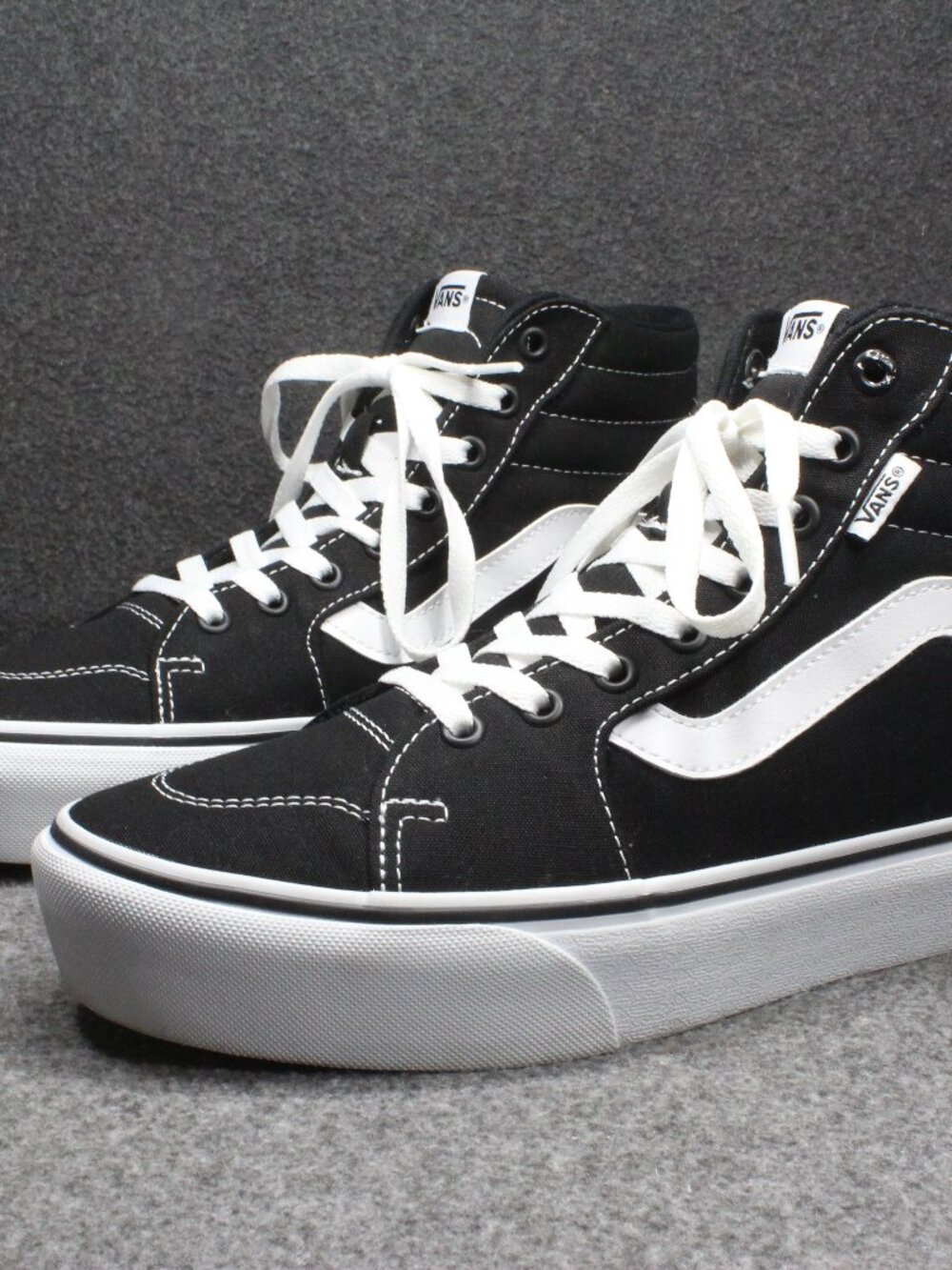 Vans Womens Filmore Sk8 Hi High Top Platform Black Sneakers Shoes W 9.5 M 8